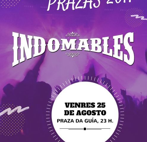 Música nas Prazas - Indomables Coverband