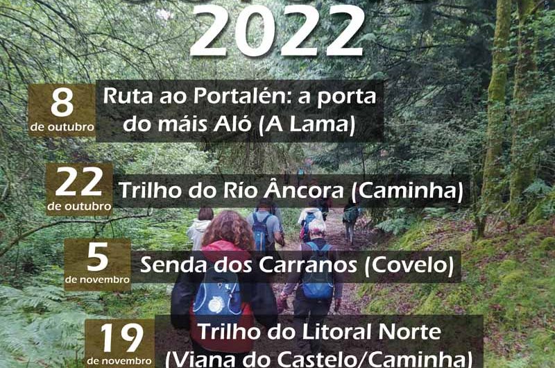 A Guarda y Caminha abren inscripciones para las Andainas de Otoño 2022