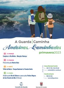 El próximo lunes 27 de febrero abre el plazo de inscripción para las Andainas A Guarda - Caminha Primavera 2023