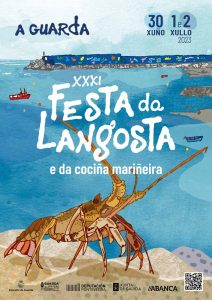 Todo preparado en A Guarda para una nueva edición de la “Fiesta de la Langosta y de la Cocina Marinera”